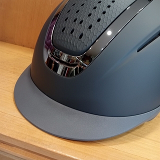 Casco HKM Sports Equipment Sydney City color azul marino/plata TALLA M (55-57 cm) - Imagen 2